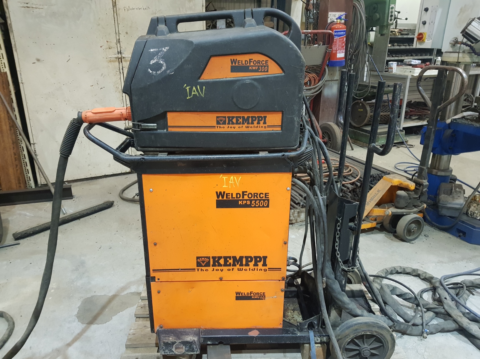 Selt - endurnýtt - Kempi Weld Force 5500 - rafsuða - rafsuðuvél - rafsuðu