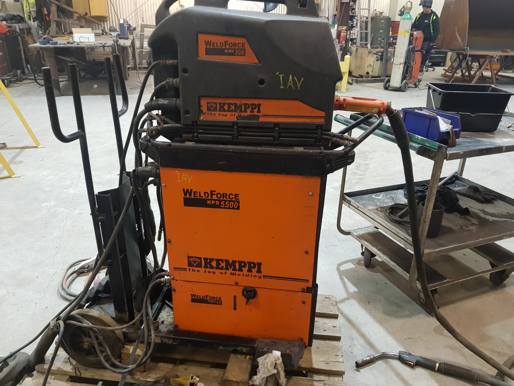 Selt - endurnýtt - Kempi Weld Force 5500 - rafsuða - rafsuðuvél - rafsuðu 3